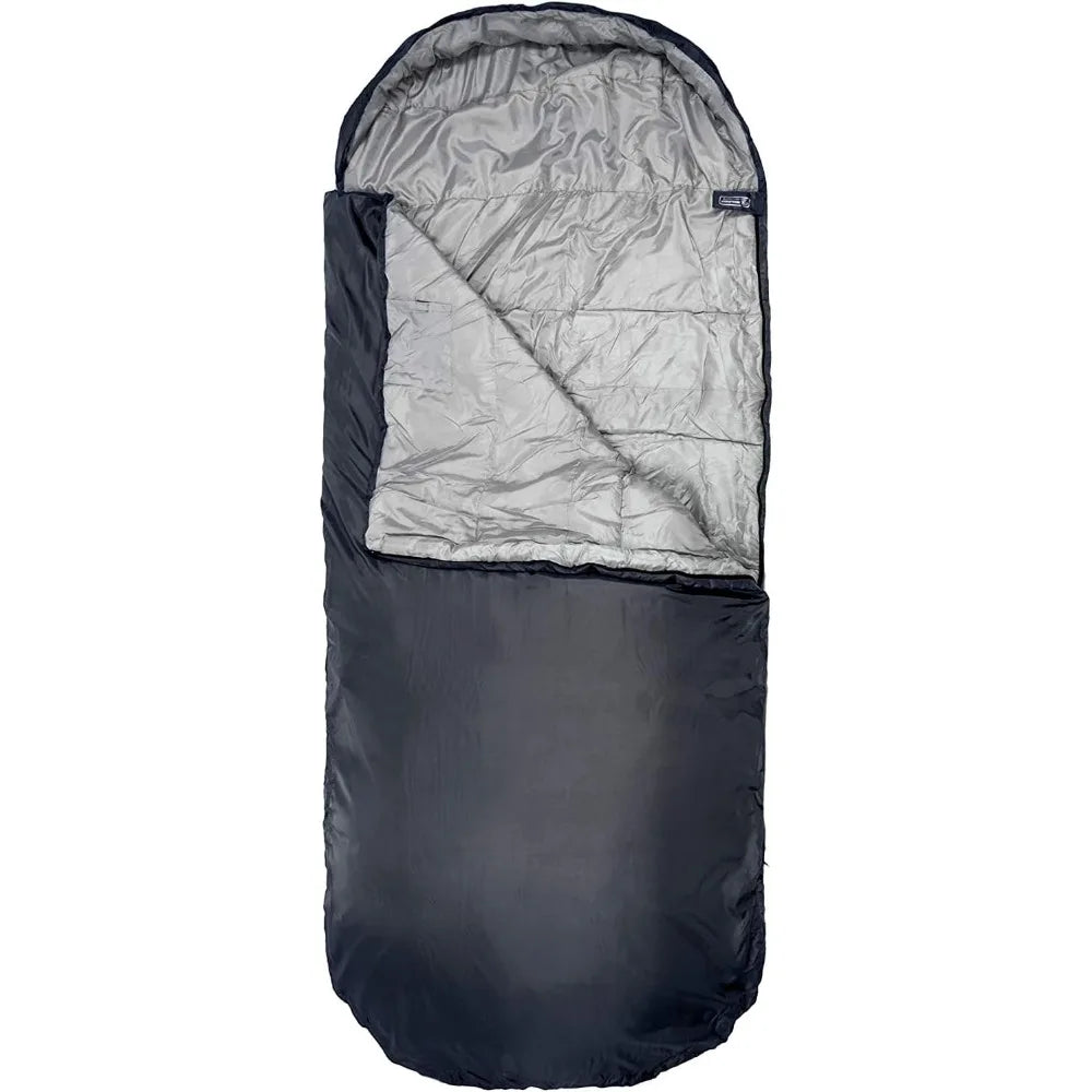 Highlander XL Adult Sleeping Bag, 2 Season, Water Resistant, 90.5"x39.3", 3.5 lbs