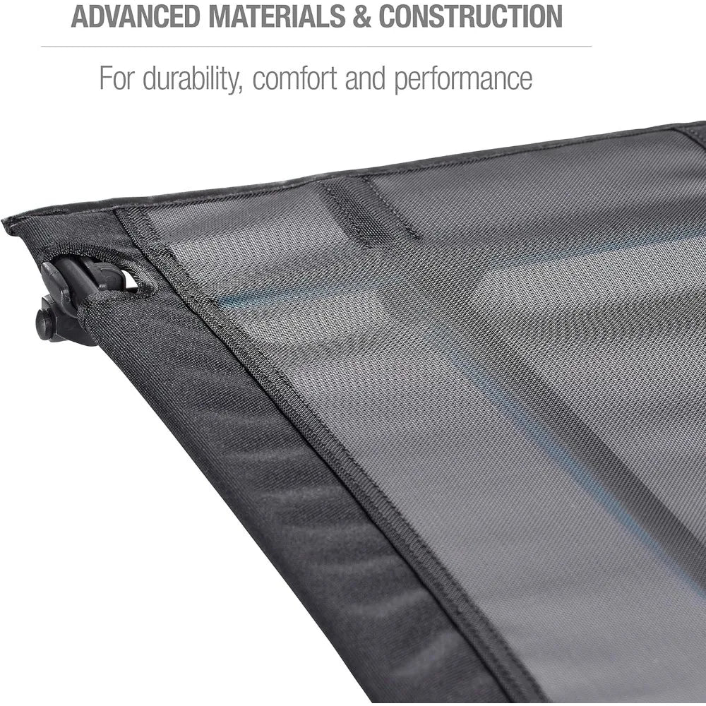 Portable Folding Camping Table with Canvas Top, Lightweight and Durable, 23.5" x 16"