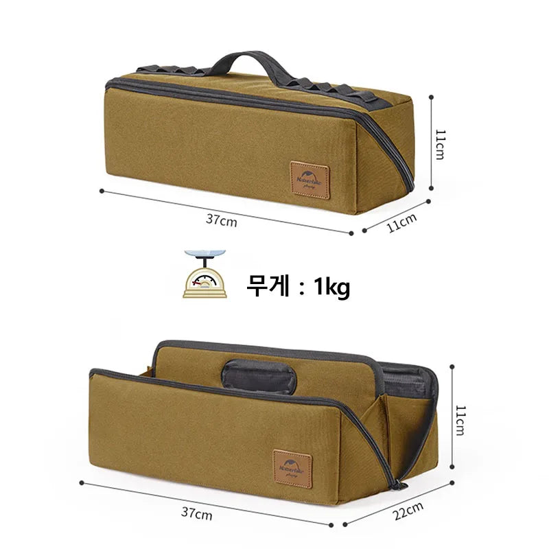 Naturehike 2024 Multifunctional Camping Storage Bag – Collapsible Box for Hiking, Travel Gear, and Outdoor Cookware