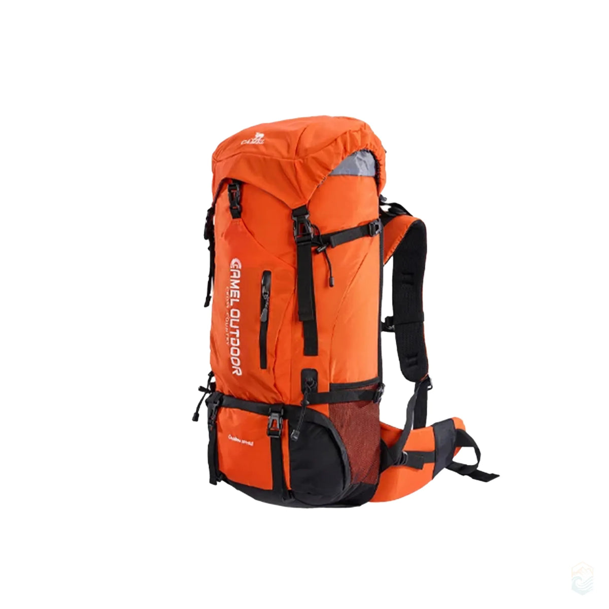 CAMEL 56L Waterproof Hiking Backpack – Large Outdoor Camping 