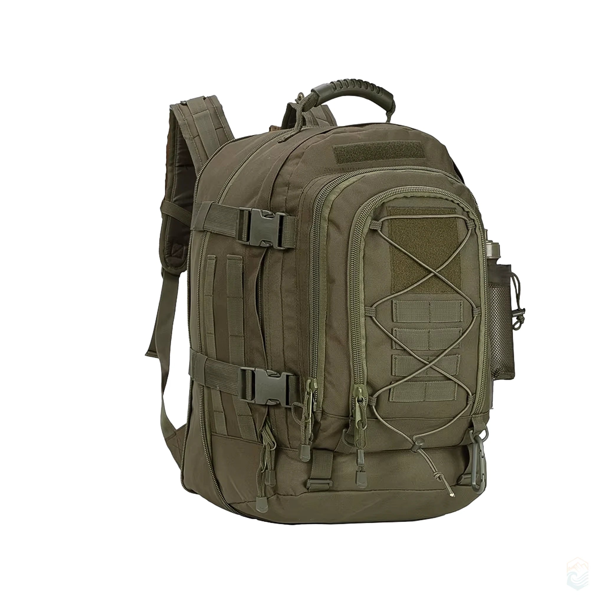 LQArmy 65L MOLLE Tactical Backpack Large Capacity Military Hiking Rucksack