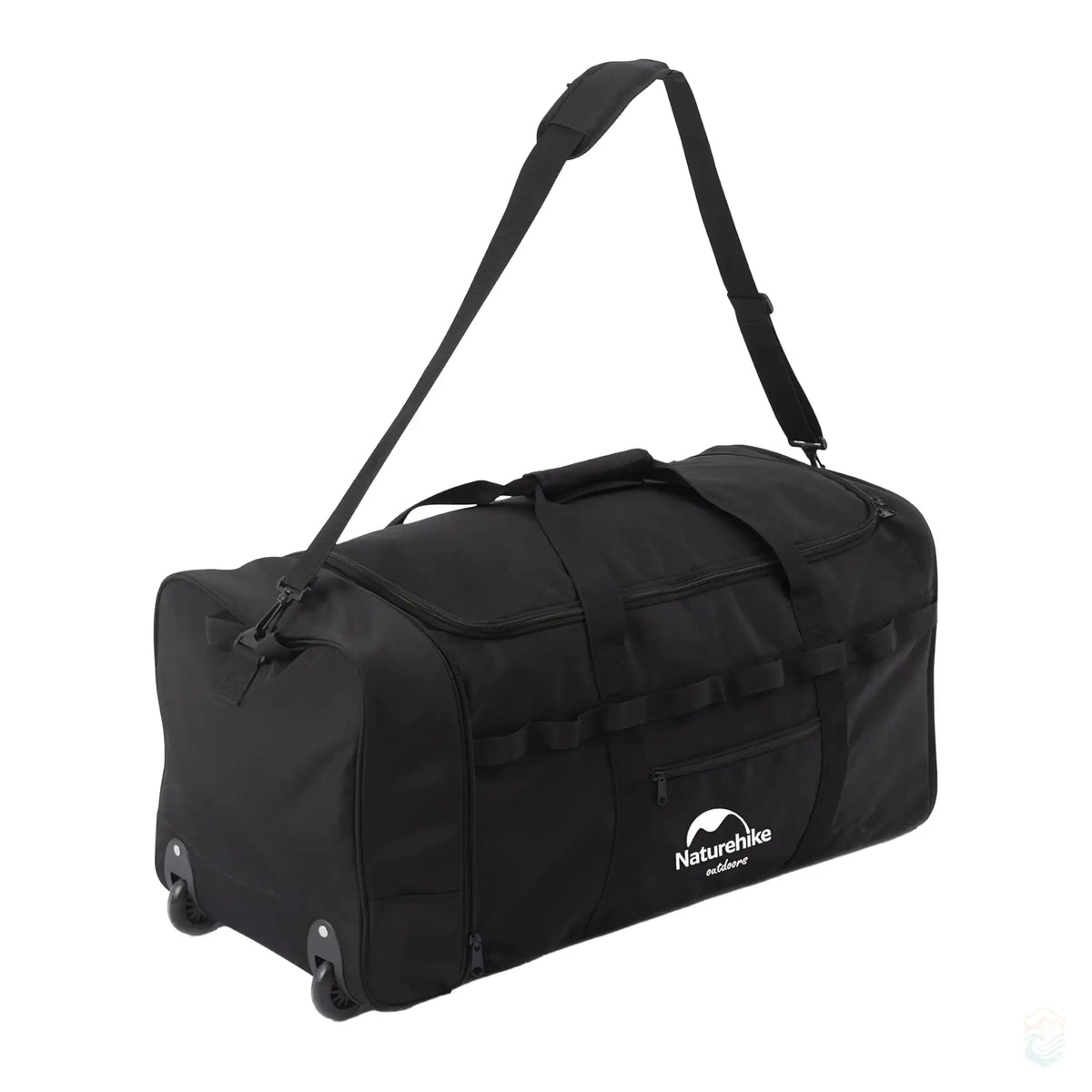 Naturehike 88L Camping Duffel Bag with Wheels Large Capacity Storage Wilderness and Waves