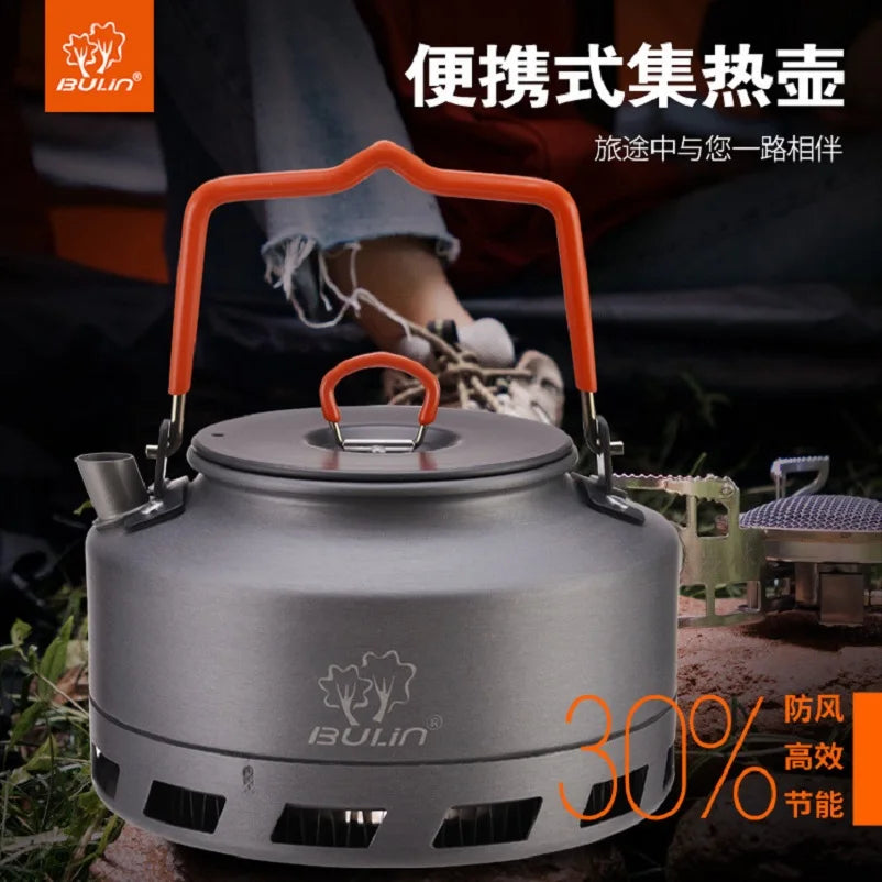 Bulin BL200 Stainless Steel Camping Kettle - Quick Heating, Portable, 1.1L or 1.6L