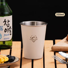 Stainless Steel Camping Cup - 300ml/350ml