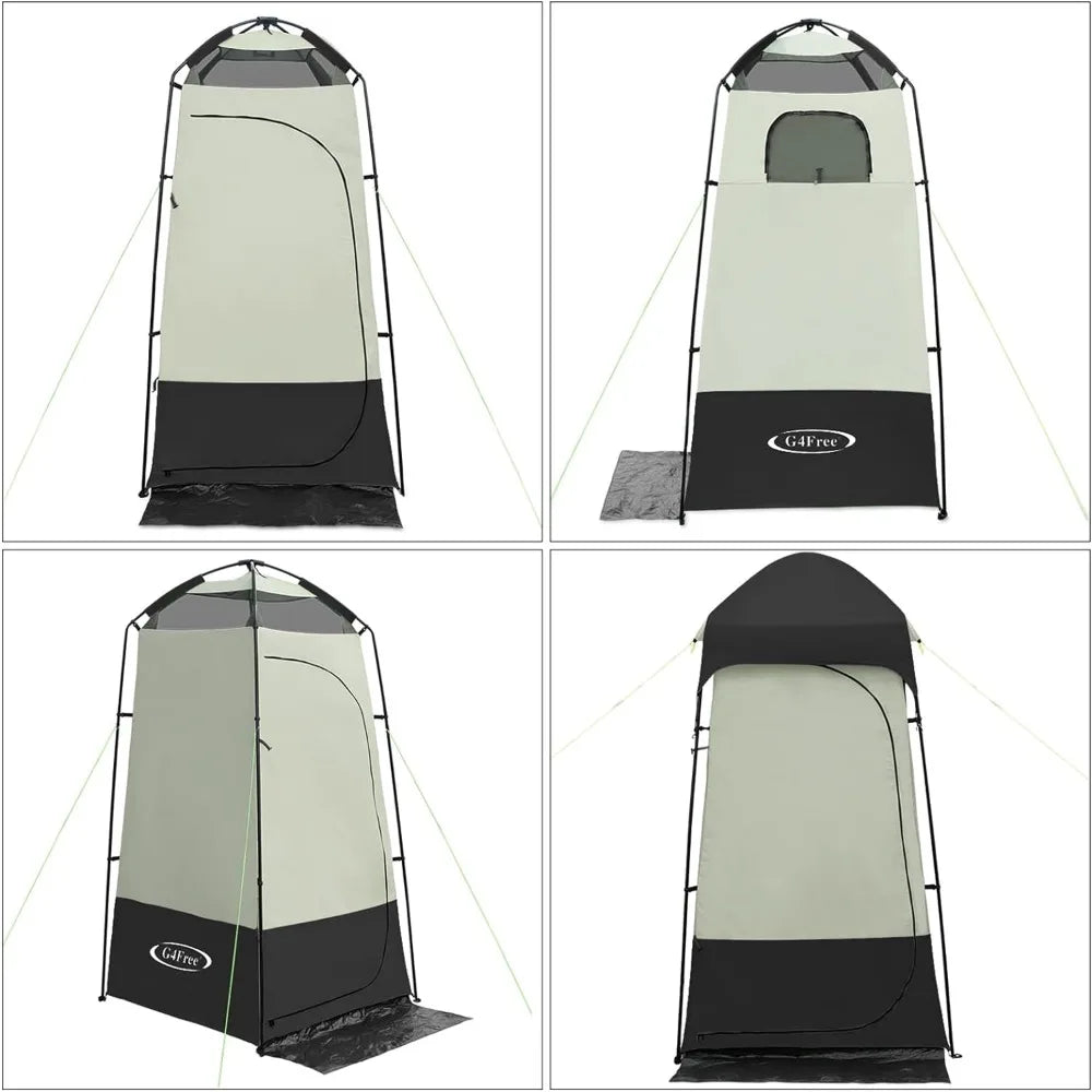 G4Free Portable Camping Shower Tent, Privacy Tent, 47" x 82.5"