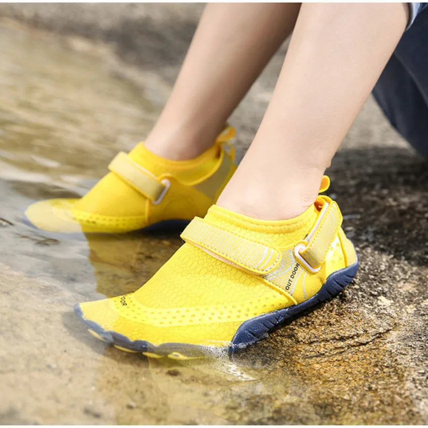 Adjustable Quick-Dry Water Shoes with Anti-Slip Grip - Sizes 5.5 to 13