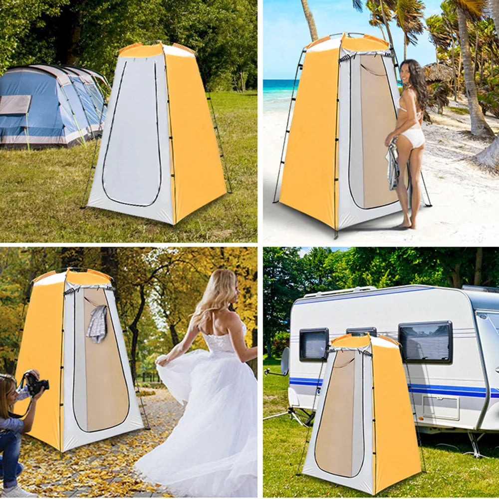 Portable Privacy Shower Tent, Waterproof Changing Room Shelter, 47.24" x 74.8"