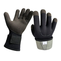 5mm Kevlar Diving Gloves - Anti-Skid, Keep Warm, Scratch Proof Neoprene