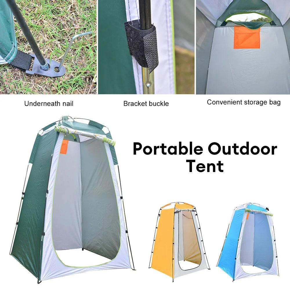 Portable Privacy Shower Tent, Waterproof Changing Room Shelter, 47.24" x 74.8"