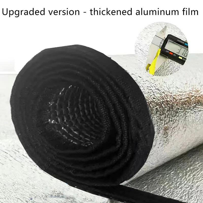 Waterproof Camping Ground Mat Double-Sided Aluminum Foil with Drawstring Bag - 59.06" x 78.74"