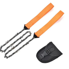 Portable Survival Chain Saw for Camping and Hiking - 40.6