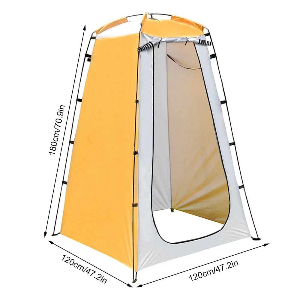 Portable Privacy Shower Tent, Waterproof Changing Room Shelter, 47.24" x 74.8"