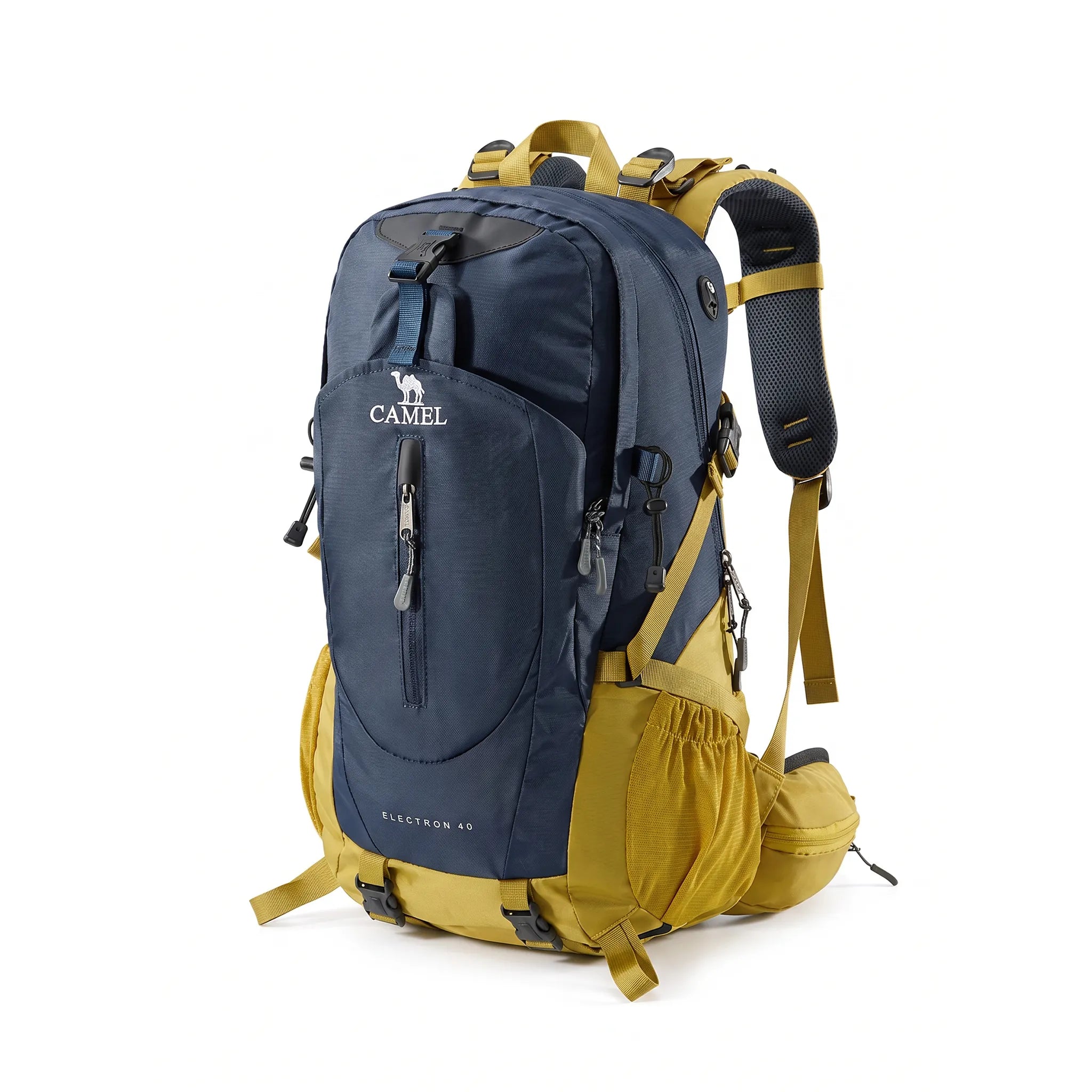 Golden Camel 40L Hiking Backpack - Large Capacity Mountaineering & Camping Pack