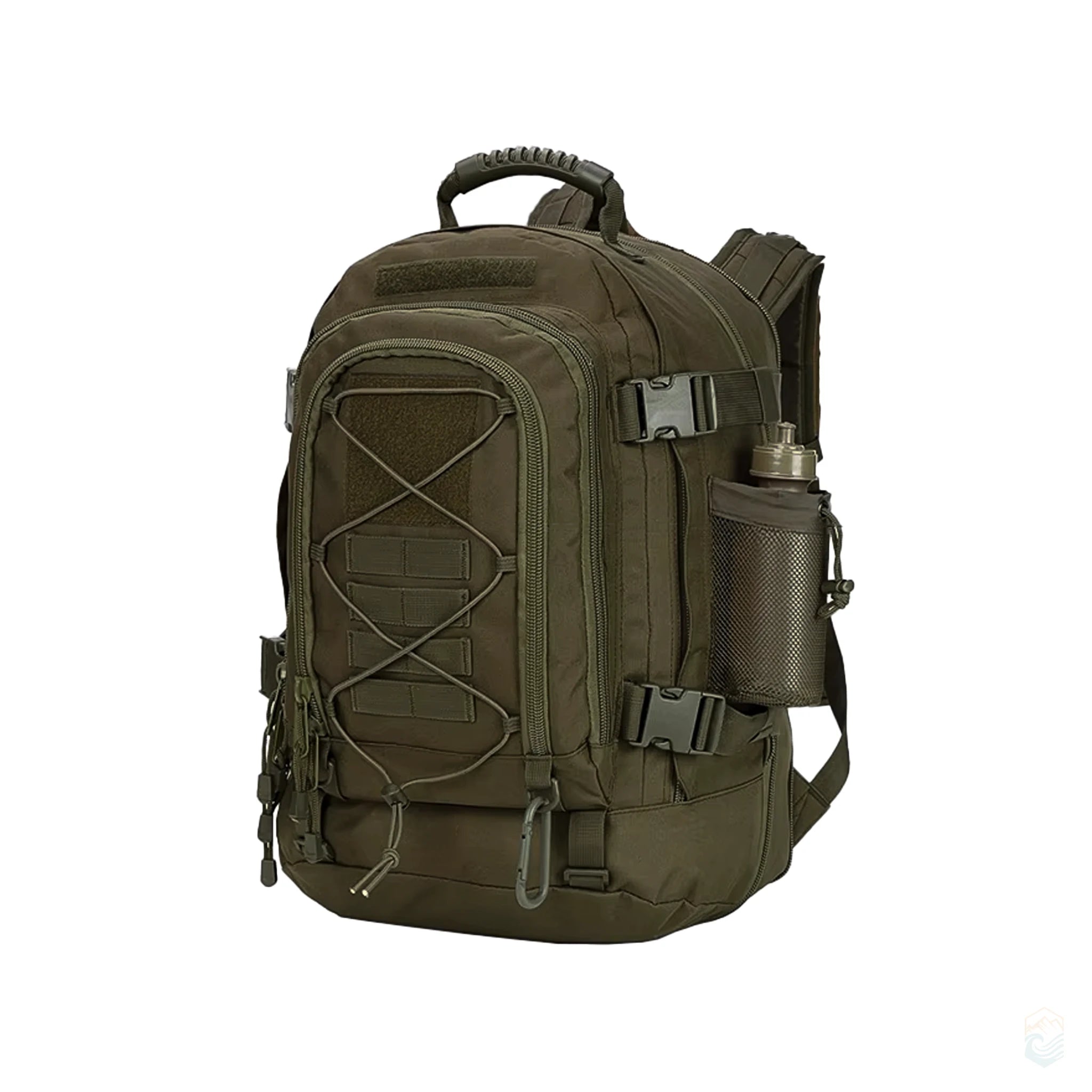 LQArmy 65L MOLLE Tactical Backpack Large Capacity Military Hiking Rucksack