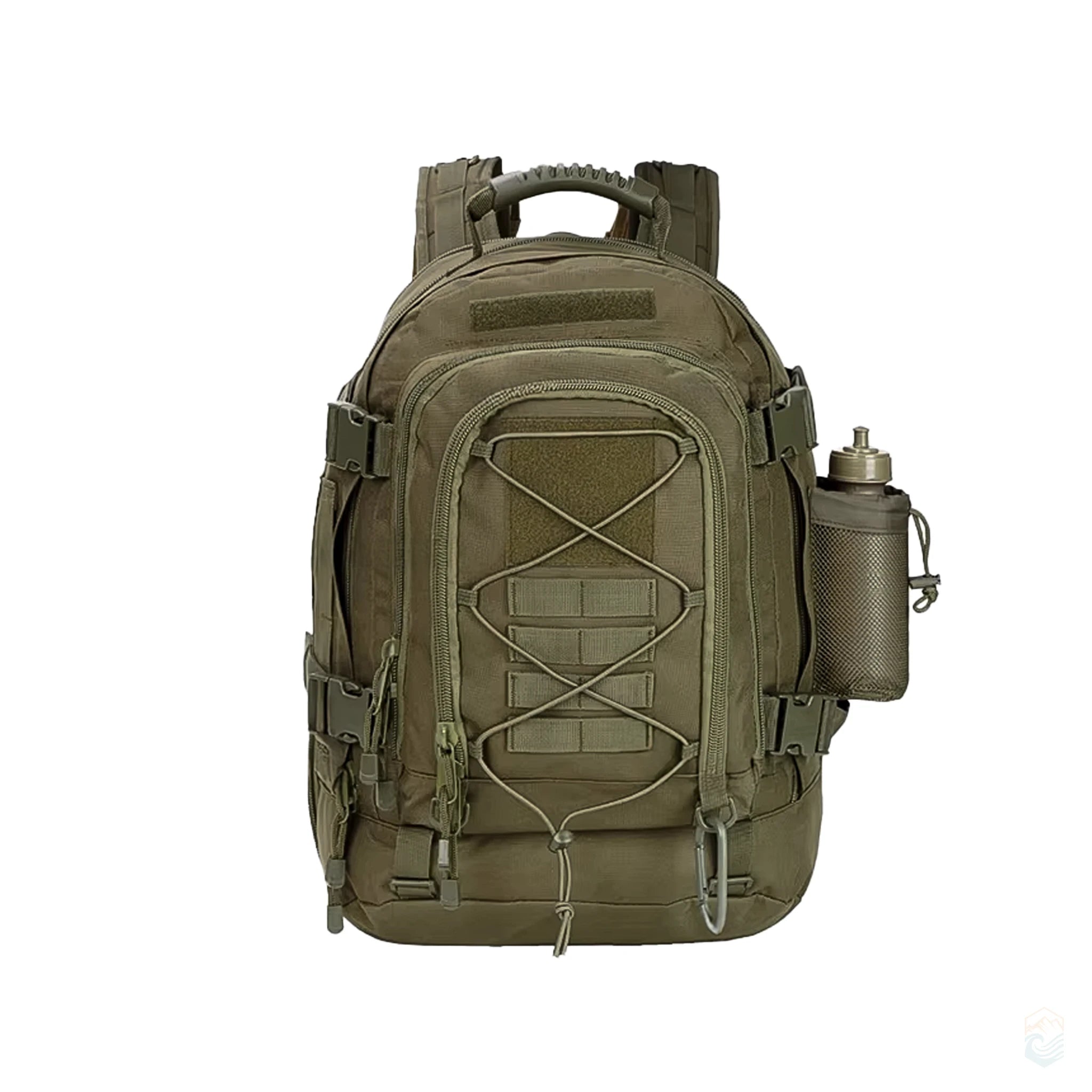 LQArmy 65L MOLLE Tactical Backpack Large Capacity Military Hiking Rucksack