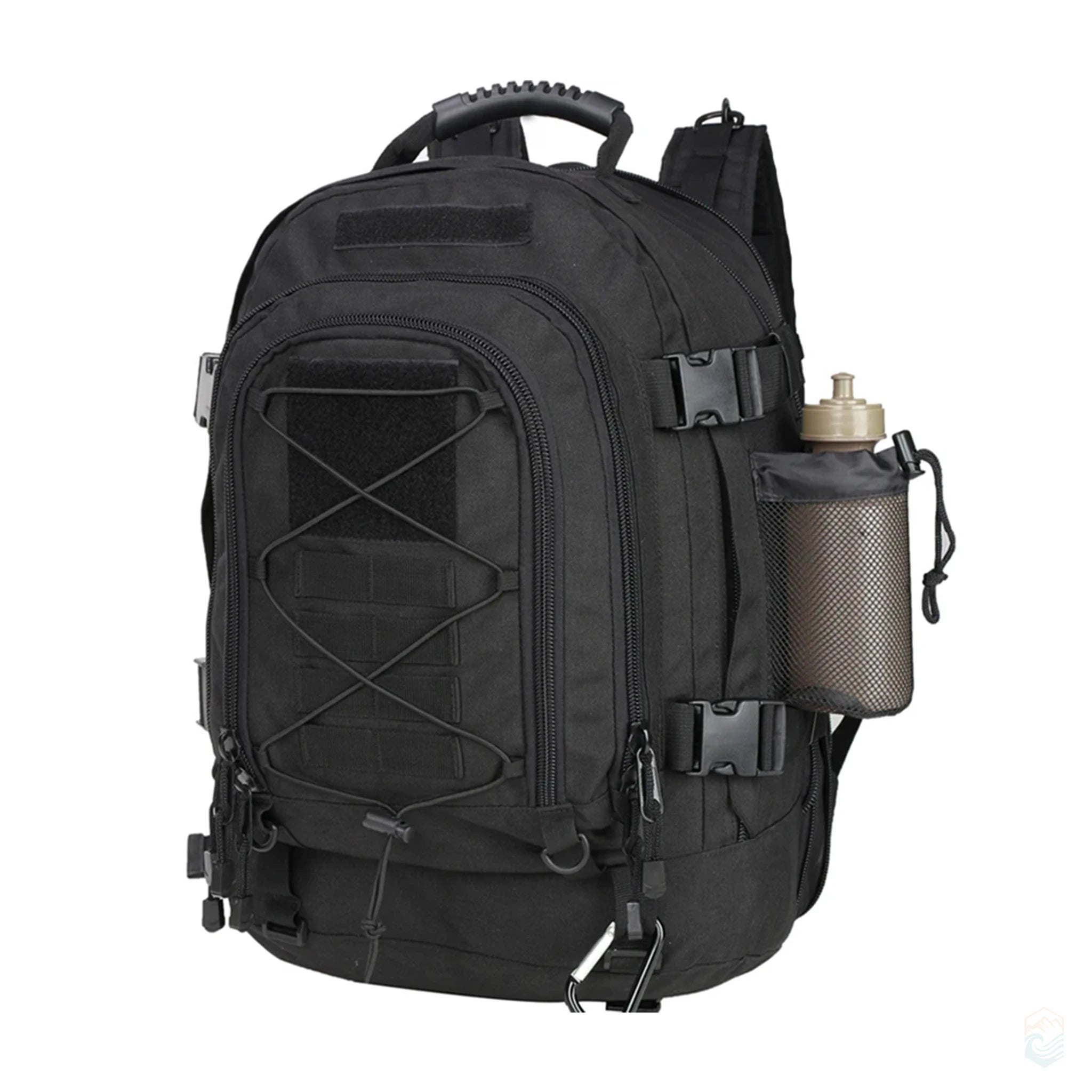 LQArmy 65L MOLLE Tactical Backpack Large Capacity Military Hiking Rucksack