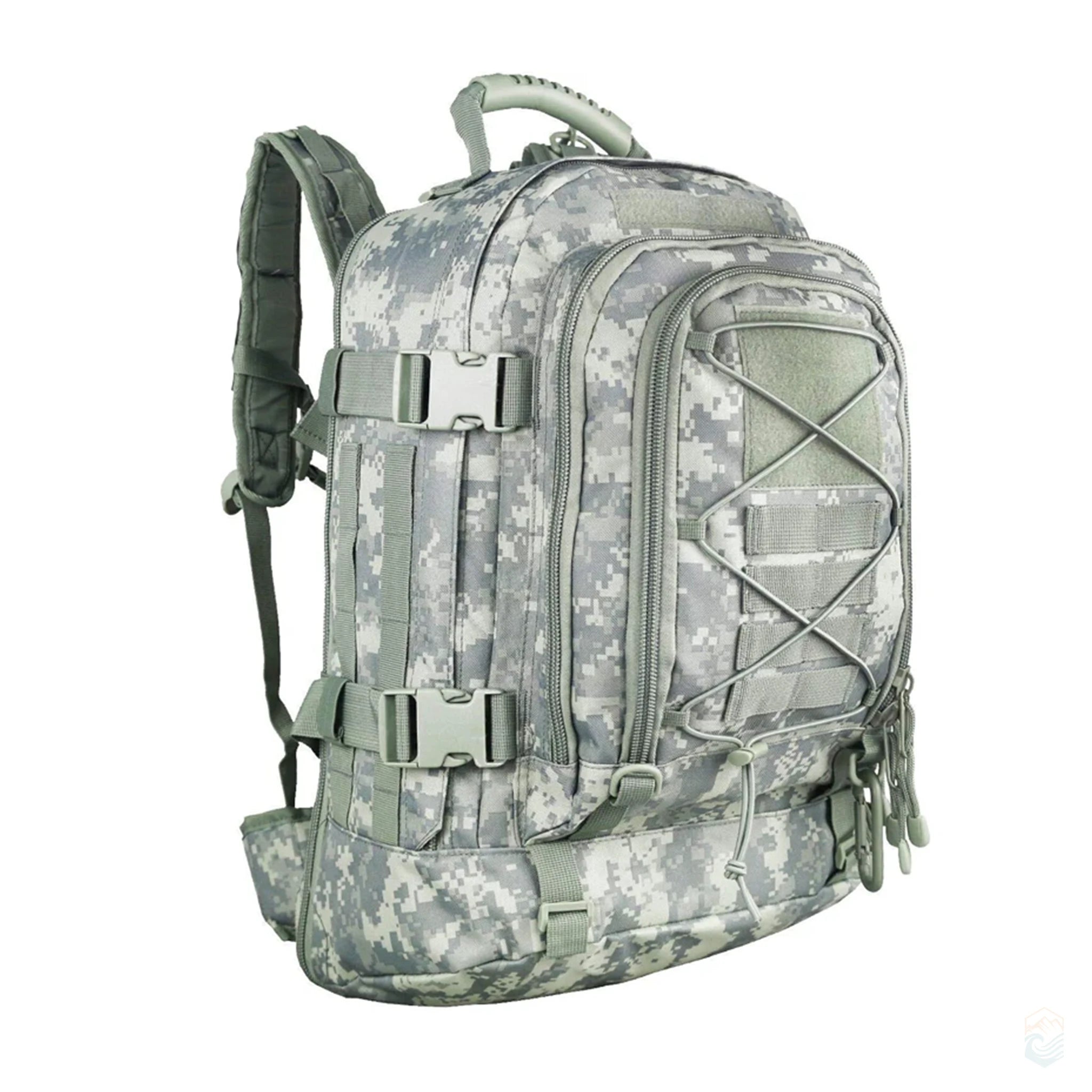 LQArmy 65L MOLLE Tactical Backpack Large Capacity Military Hiking Rucksack