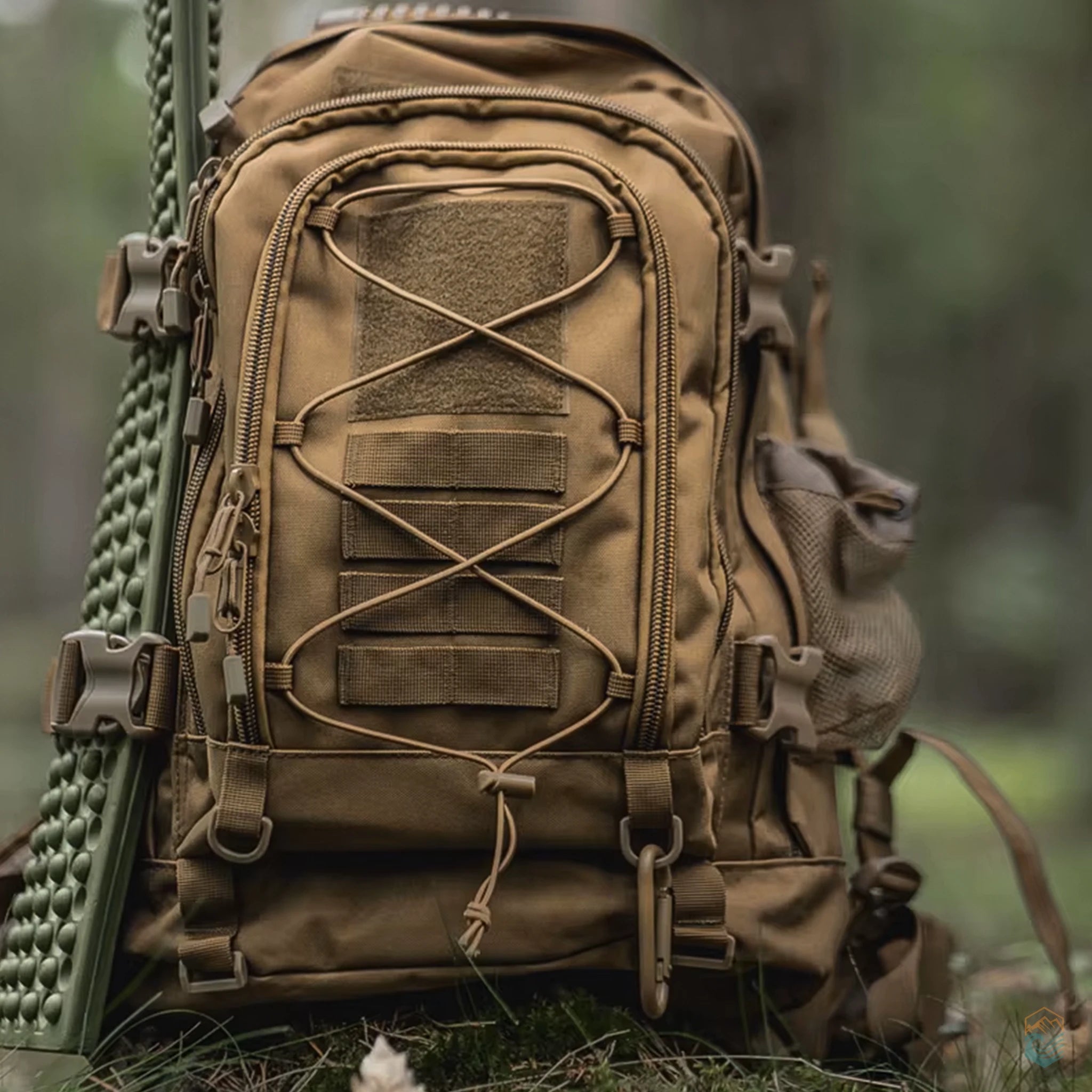 LQArmy 65L MOLLE Tactical Backpack Large Capacity Military Hiking Rucksack
