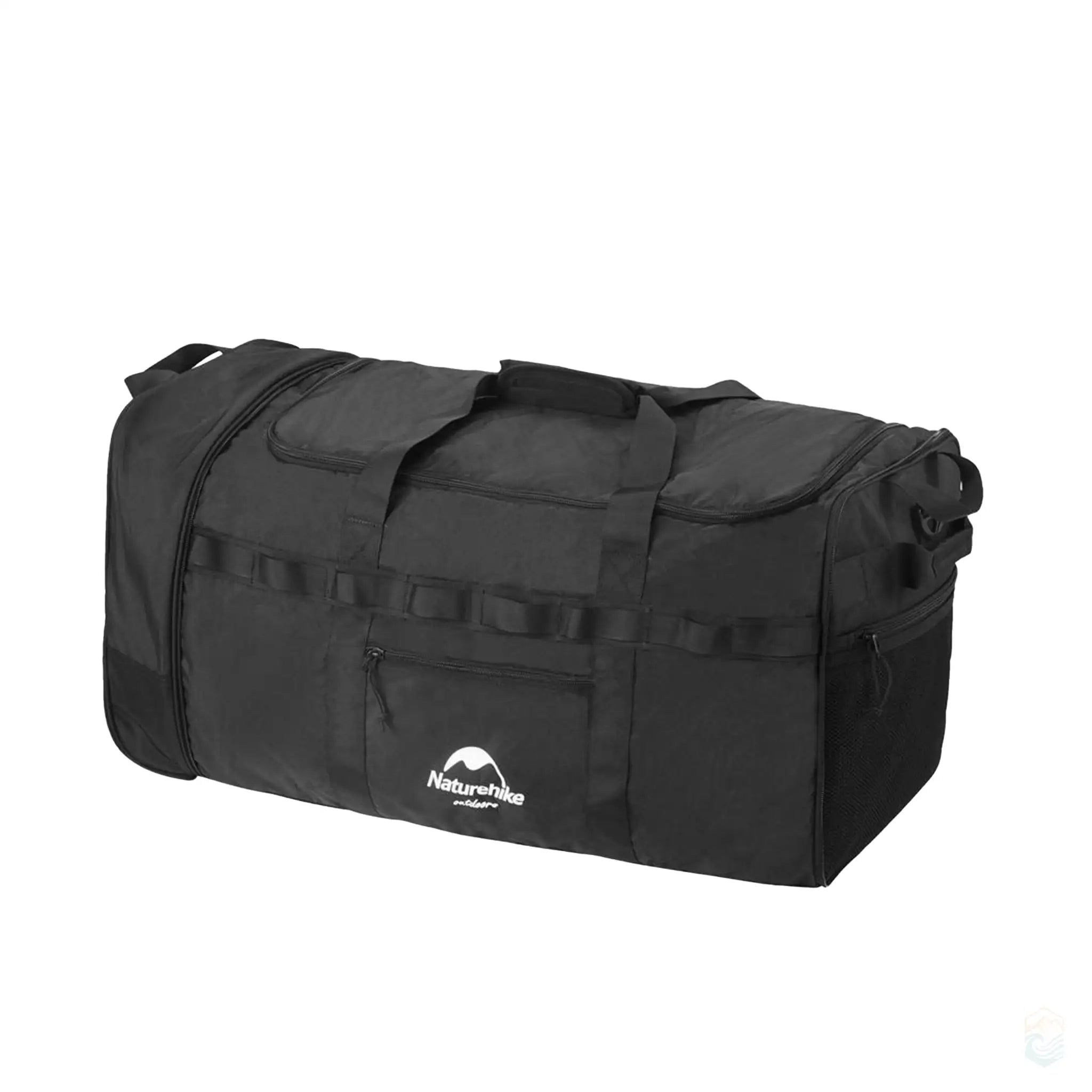 Naturehike 88L Camping Duffel Bag with Wheels Large Capacity Storage Wilderness and Waves